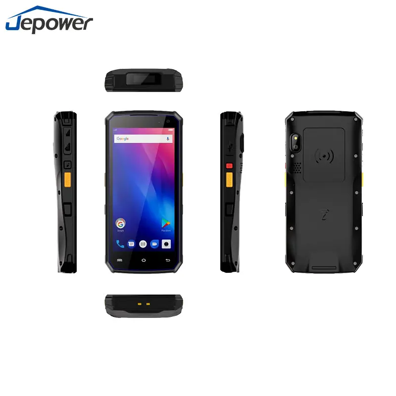 Jepower V200 PDA Rugged Barcode Scanner Mobile Computer Android14 4G-LTE BT WIFI NFC 2+16GB IP67 for Warehousing Retail