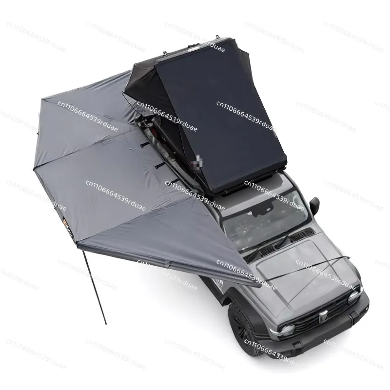 Car roof tent Fully automatic folding self-driving camping tank Aluminum alloy hard top tent