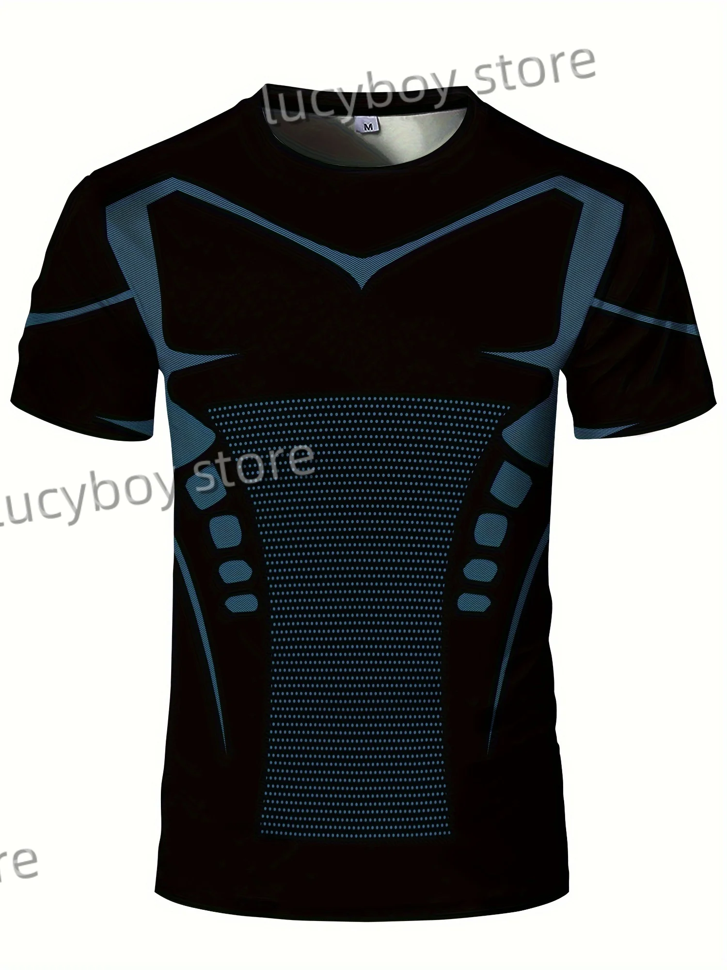 Mens Gym Muscle Training T Shirt Color block Sports Jogging Short Sleeve Tees Quick Drying Running  Men Oversized Clothing Tops