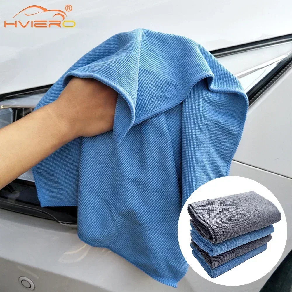 1PCS Lightweight Microfiber Towel Car Cleaning Washing Protector Crystal Polishing Trimming Waxing Tools Maintain Remove Stains