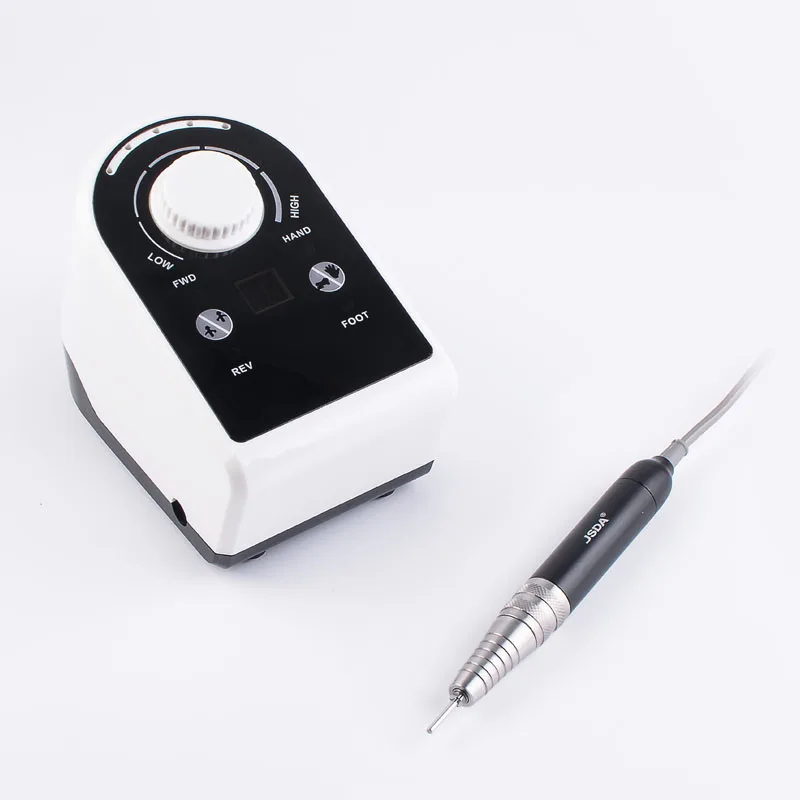 JSDA Micromotor Brushless Cordless Nail Polishing Machine Pedicure Polisher Machine