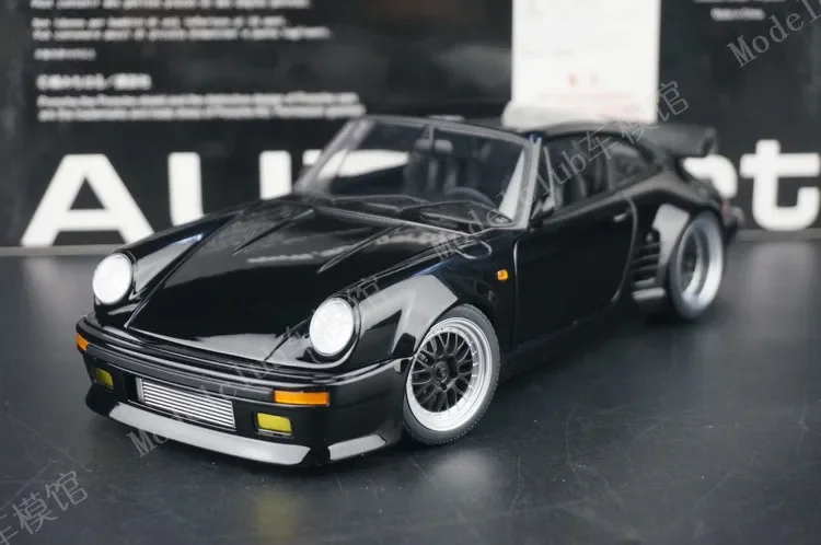 

Autoart 1:18 Midnight Series 930 Turbo Black Bird Simulation, ограниченная серия, все открытые металлические статические модели автомобиля из сплава, игрушка в подарок