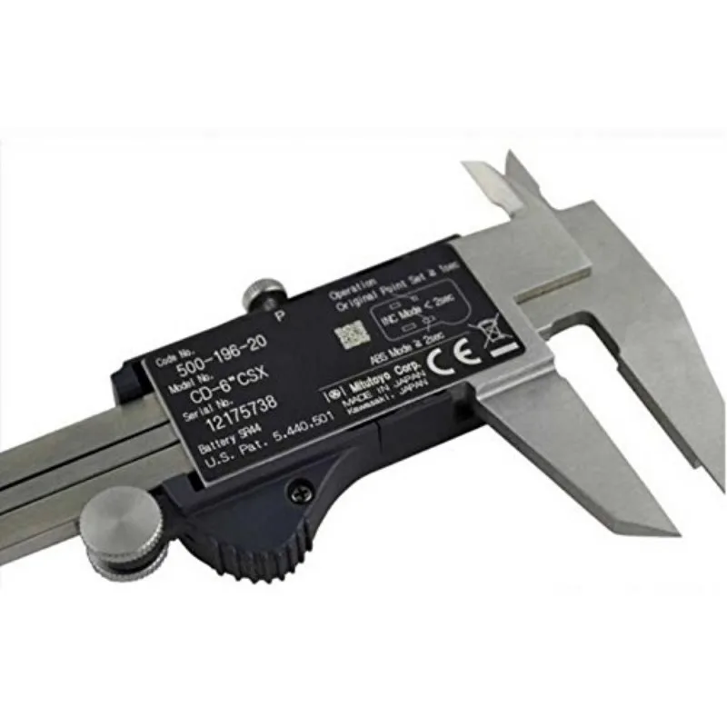 Imagem -05 - Mitutoyo-lcd Digital Vernier Caliper Medição Eletrônica Aço Inoxidável Ferramentas de Medição 0150 mm 0200 mm 0300 mm