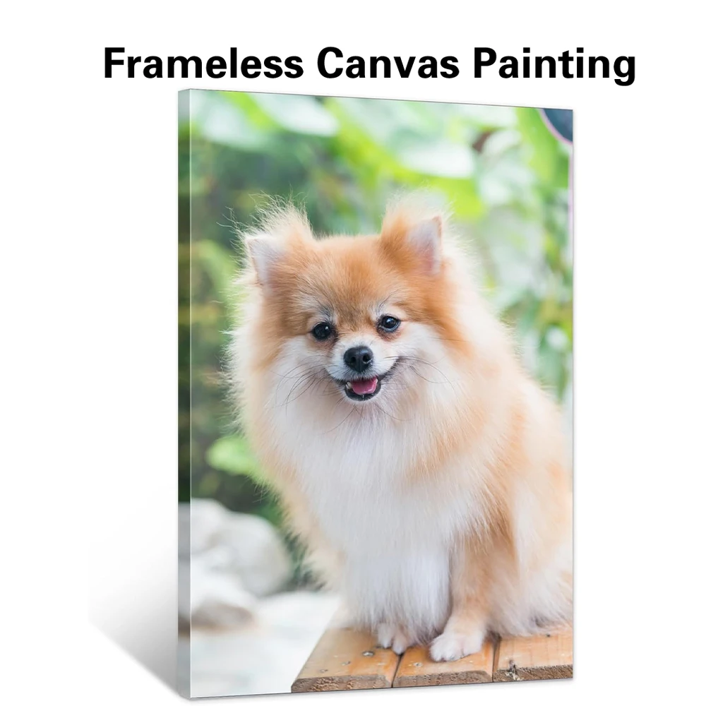 1pc Frameless Personalize Custom Photo dog Poster Sexy Poster Decorativo Wall Print Video Game Wall Pictures Print For Gamer