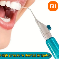 Xiaomi Household High Pressure Oral Irrigator Portable Dental Cleaning Water Floss Manual Scour To Keep Teeth Beautiful