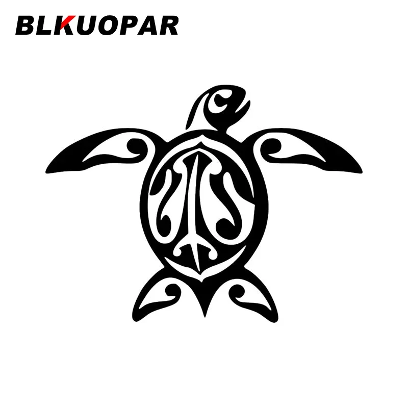 BLKUOPAR For Sea Turtle Car Stickers Occlusion Scratch Vinyl Die-cut Decal Car Door Protector Personality Graphics Decoration