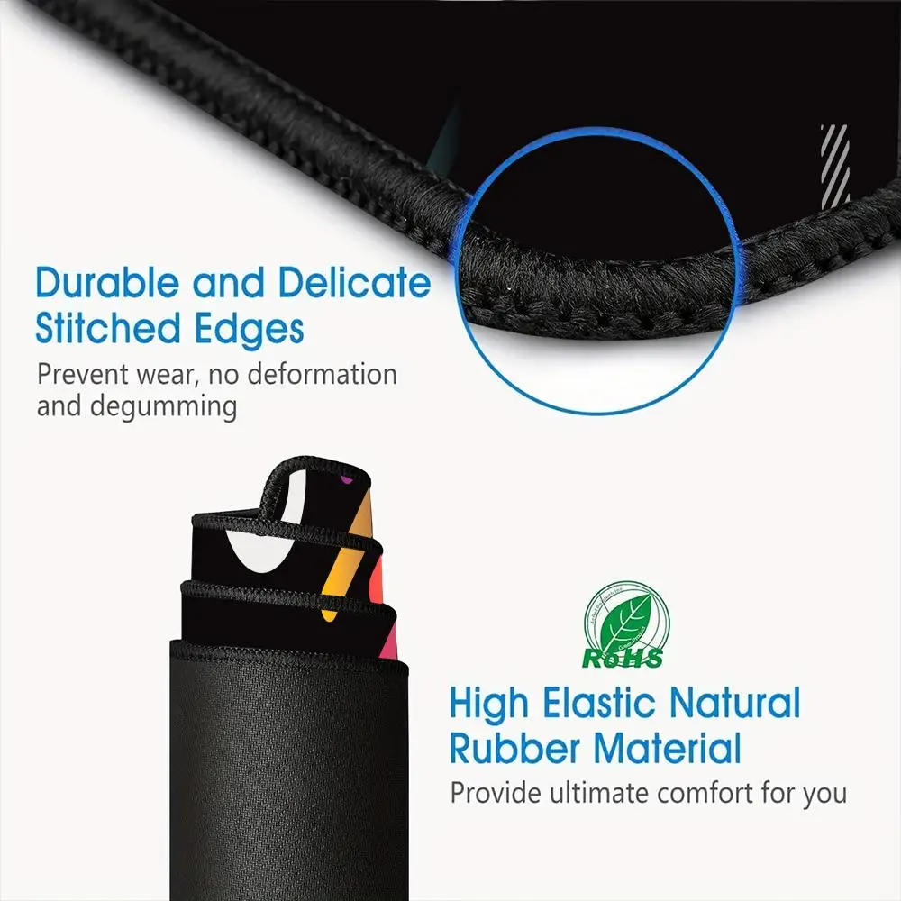 لوحة ماوس مكتب حصيرة مكتب غرفة نوم حصيرة المضادة للانزلاق اللوحة الكمبيوتر المحمول سطح المكتب الكمبيوتر حصيرة الماوس بسيطة