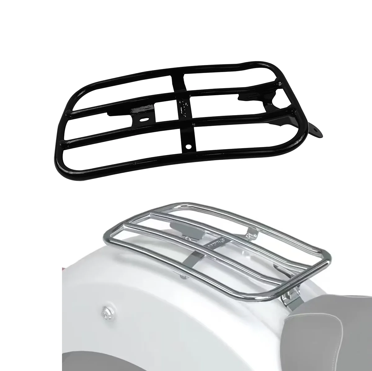 

Motorcycle Rear Luggage Rack Fender Cargo Rack for Tail Bags for Indian Scout Bobber 2025 Upgrade Retrofit Accessories