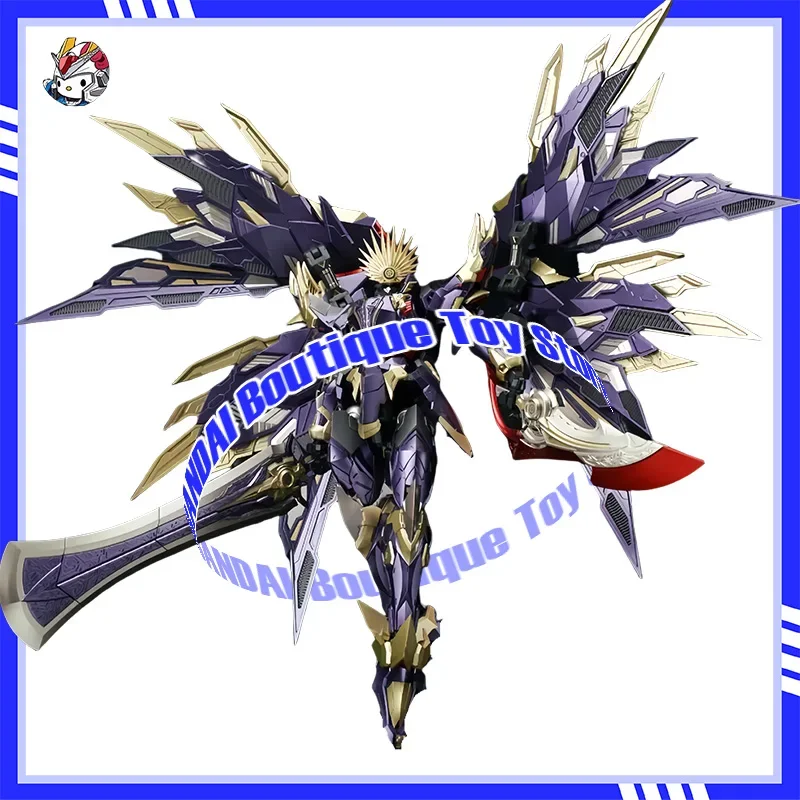 

In Stock Fire General 1/100 The Sixth Day Demon King Alloy Finished Mecha Figure Model Movable Toy Series Christmas Gift