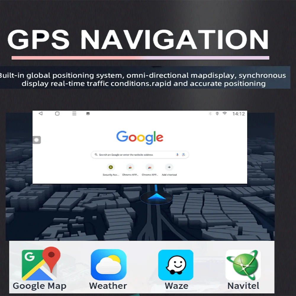 260mm 12G + 256G CarPlay Auto Android 13.0 IPS เครื่องเล่นดีวีดีรถยนต์ GPS แผนที่ WIFI บลูทูธวิทยุสําหรับ Benz W203 W467 W209 W219 2004-2011