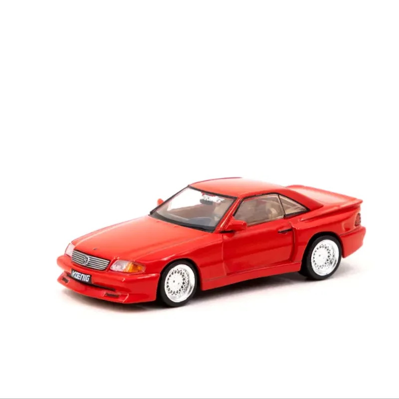 

MB SL500 KOENIG специальные красные масштабы 1:64 от TARMAC WORKS Car коллекция, ограниченный выпуск, хобби-игрушки