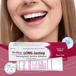 Thermoplastic Denture Adhesive Long-lasting Denture Fixing Adhesive Improve Comfort Denture Care Products Odontologia