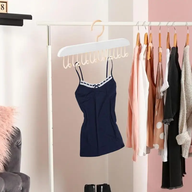 Tank Top Hanger Bra Organizer Belt Hanger Scarf Hanger Tie Hanger Closet Space Saving Hangers Fitness Bra Hanger for Closet