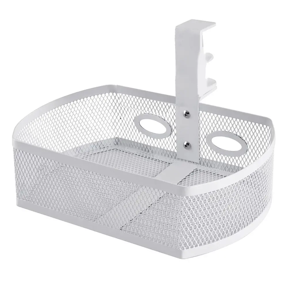 

Practical Spill-proof Under Desk Drawer Cup Holder 360° Swivel Table Management Tray Durable Easy Install Mesh Storage Box Home