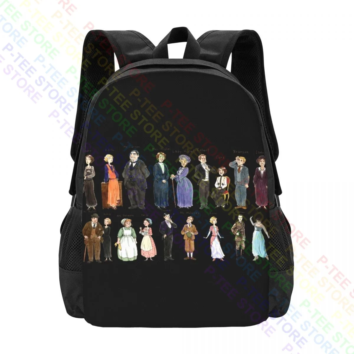 

Рюкзак Downton Abbey CharactersBackpack большой вместимости в популярном спортивном стиле