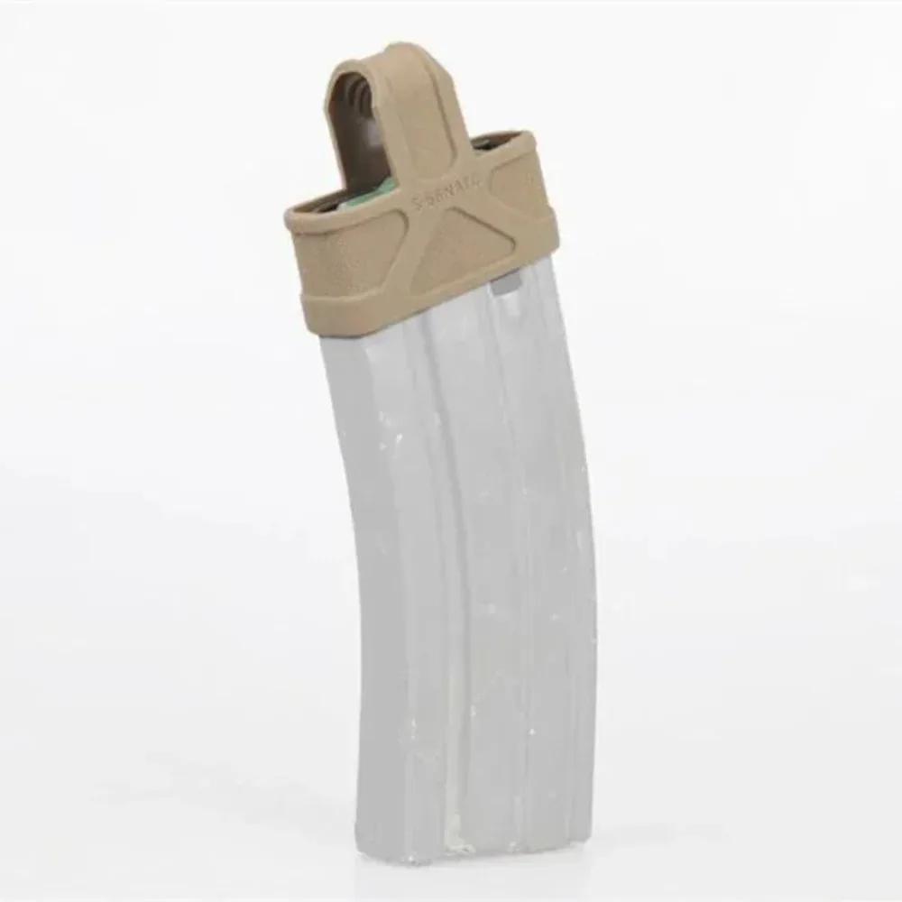 Taktische M4/M16 Schnelle Magazin Gummi Holster 5,56 Mag Tasche Hülse Gummi Slip Abdeckung Pistole Airsoft Patrone Jagd Zubehör – Detail 7