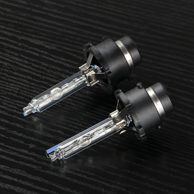 2Pcs Waterproof Bright D2S Xenon Headlight Bulbs Replacement Heat Resistant 8000K Anti-UV Light Lamp