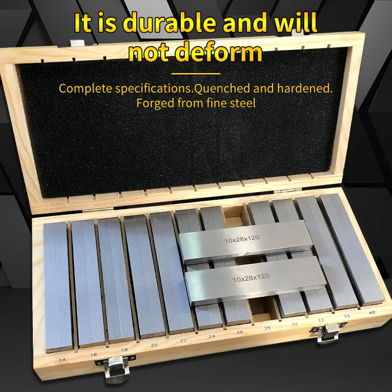 Parallel pads, vice parallel plates, equal-height pads, milling machine vice blocks