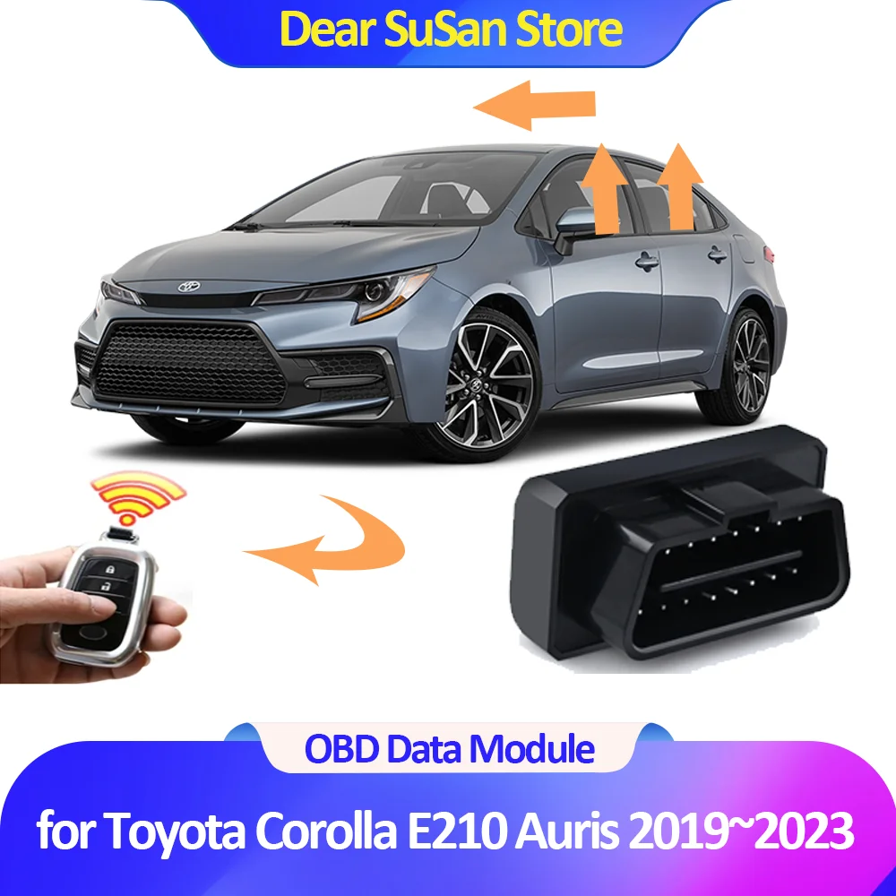 OBD Data Module for Toyota Corolla E210 Auris 2019~2024 2020 Window Lifting Lock Door Folding Automatically Unlock Accessories