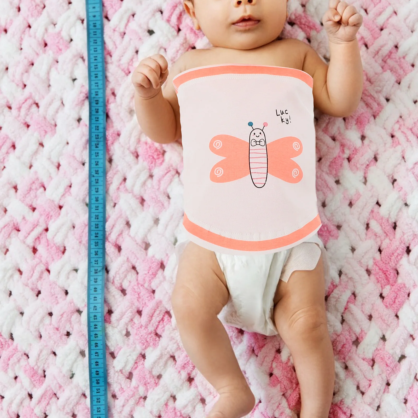 

Cotton Baby Button Newborn Navel Summer Thin Protector Breathable Warm Unisex Band Infant Wrap Belt Reusable Convenient Cord