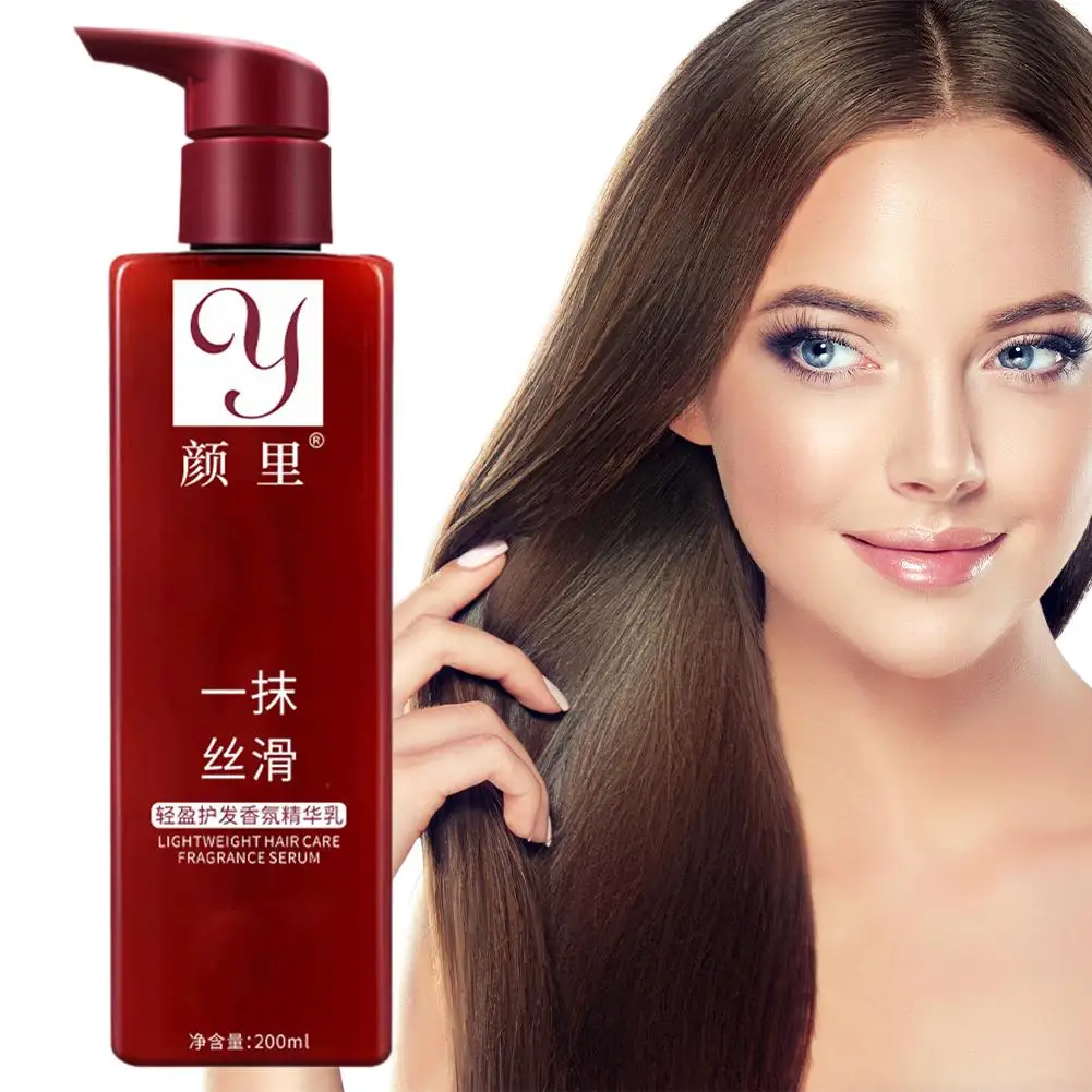 Hair Smoothing Leave-in Conditioner Hair Smoothing Essence Cream Anti Frizz Control Hair Moisturizer Hair Care For Women F2W9