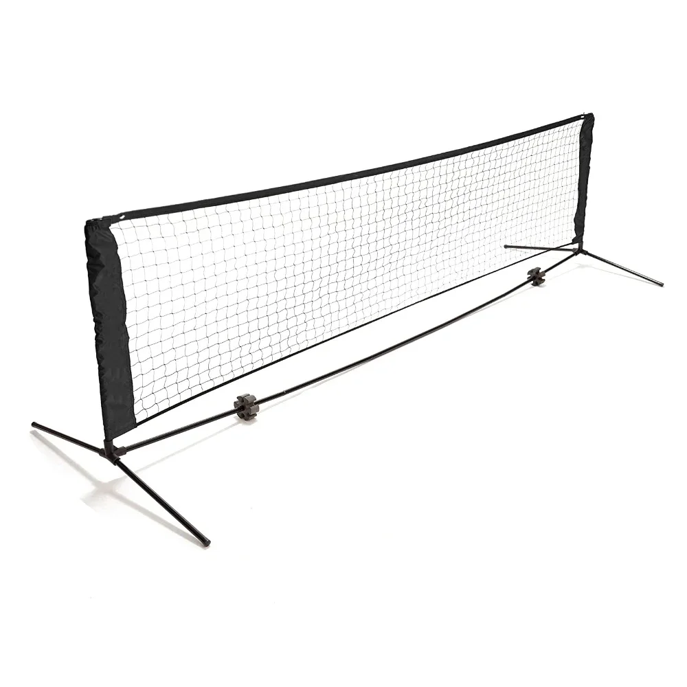 2026 High Quality Custom Portable Nylon Tennis and Pickleball Net Quick Setup and Foldable Training Equipment