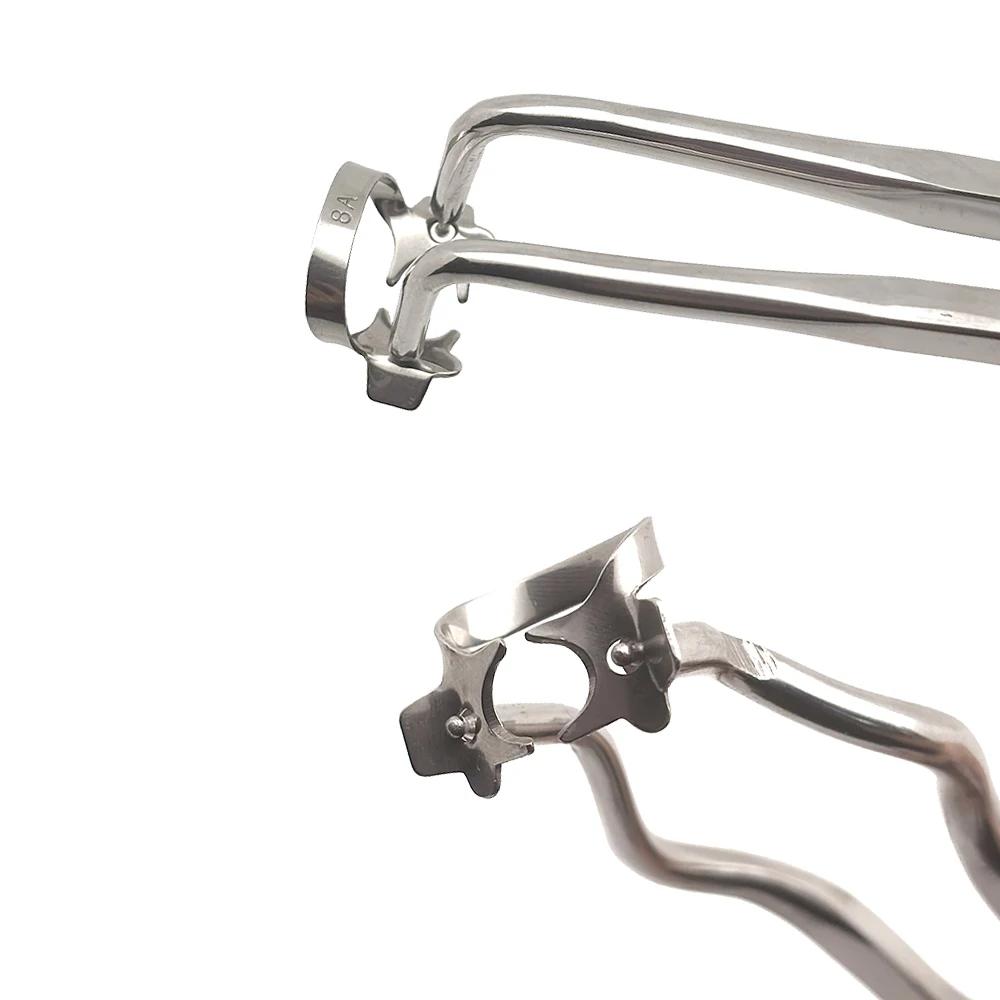 Dental Separating Pliers Stainless Steel Dental Instrument for Rubber Dam Clamp Placement & Matrix Systems