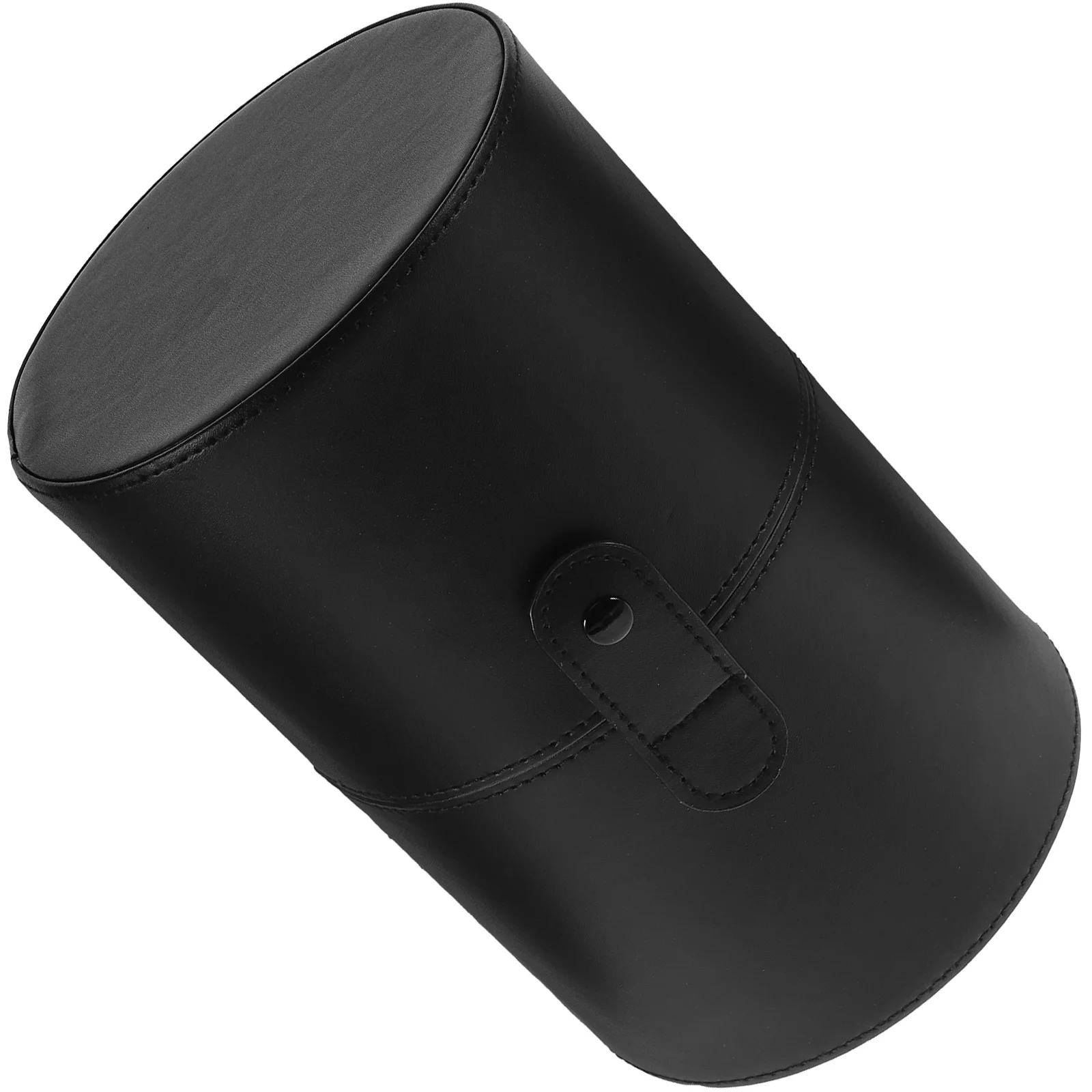 Rangement pour pinceaux de maquillage, portable, à intervalles de beauté, baril noir, tasse de voyage Miss PU