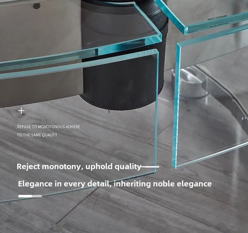 Tavolo da biliardo per il ricreazione domestica Tavolo da biliardo rotondo in vetro temperato