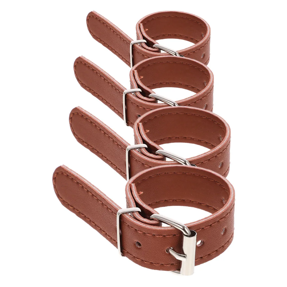 

4pcs Bike Basket Straps Faux Kids Accessories Sturdy Material Easy Installation Cycling Decor Stable Compact Design