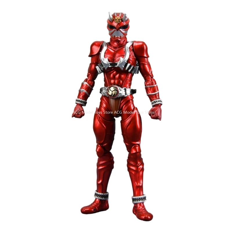 In Stock 100% Original Bandai S.H.Figuarts SHF Tokusatsu Masked Rider Hibiki Kurenai Action Figure Toys Collection Model Gift