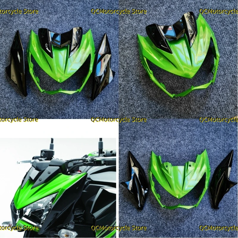 

Bright green Motorcycle Injection body Upper Nose Fairing Headlight Holder Cover Fit For Kawasaki Z800 Z 800 2013 2014 2015-2016