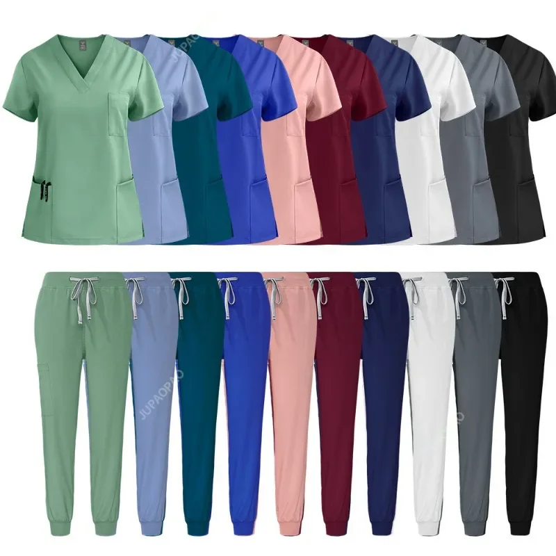 

Surgical Gowns Women's Sets Medical Nurses Beauty Salons Work Uniforms Clinical Tops Pants Spa Uniforms Doctor's Care Clinical