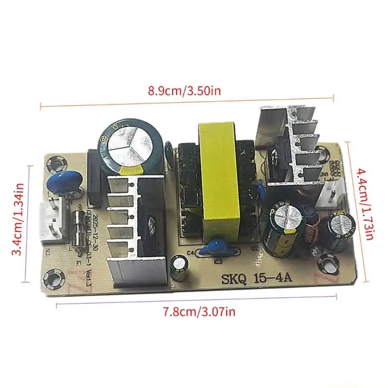 D0AB Metal Housing 15V Power Supply Board 4A 36W Power Converter Suitable For Control Industrial Automation Accessories view 6