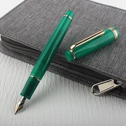 Luxus Jinhao 82 Serie ef/f/m Füll federhalter Flat Top Student Geschenk Kalligraphie Sammlung Feder mit Tinten konverter