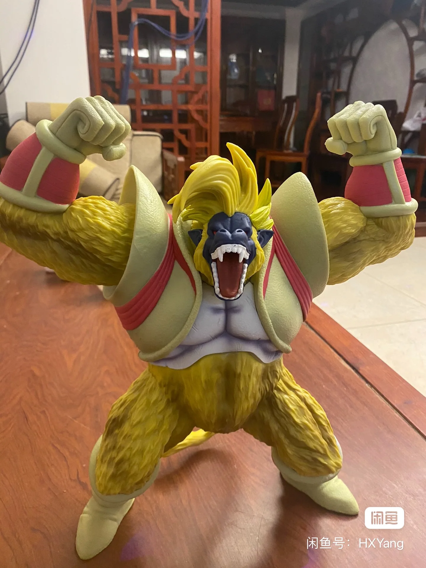 Novo dragon ball gk bebê macaco gigante gorila pvc estátua figura escritório carro coleção ornamento modelo anime presente periférico especial