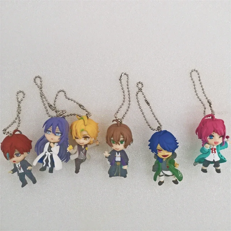 Japanese  Hypnosis Microphone Anime Figurine Mic Division Rap Battle DRB Capsule Toy Keychain Action Figure Model
