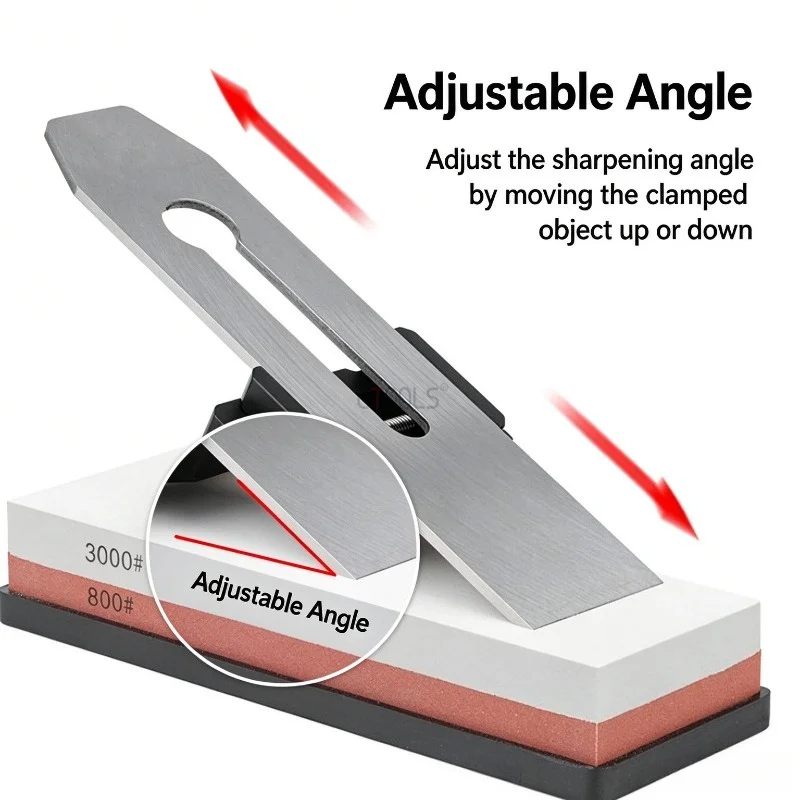 Mini Roller Sharpener Adjustable Angle Fixed-Angle Sharpening Jig Portable Manual Woodworking Sharpener for Chisels Plane Blades