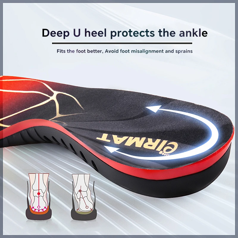Premium Silicone Gel Insoles for Shoe Men Women Orthopedic Arch Support Sports Insoles for Flat Feet Plantar Fasciitis Shoe Sole image 5