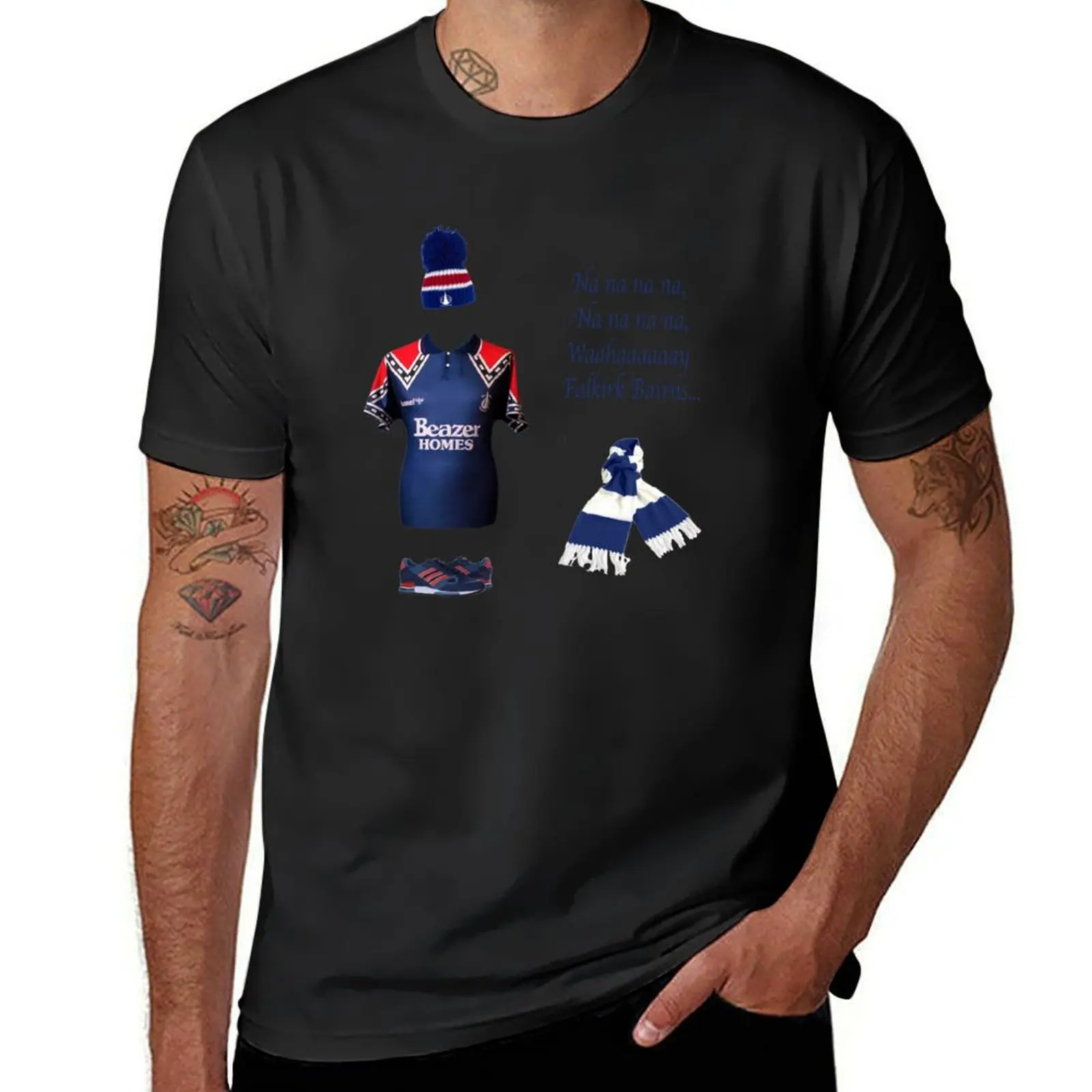 

Falkirk fc T-Shirt plus sizes customizeds quick-drying t shirts men