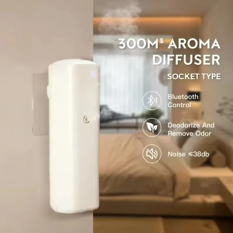 Smart Essential Oil Diffuser Scent Air Wall Plug in Waterless Aroma Diffuser for Hotel