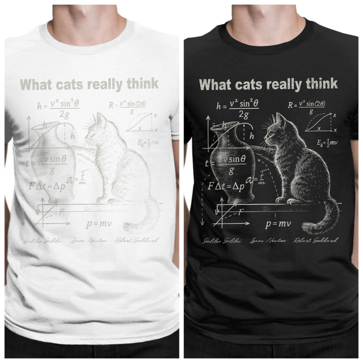 

Мужская футболка Fun Kitty модного дизайна, 100% хлопок, летняя одежда в стиле ретро с круглым вырезом, новинка, свободная одежда с узором