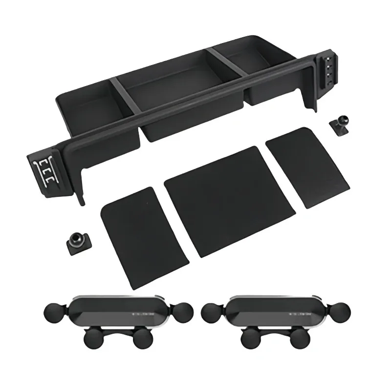

Car Central Control Screen Mobile Phone Holder Fit for Tank 500 Hi4-T Auto Rear Storage Box Upgrade Parts