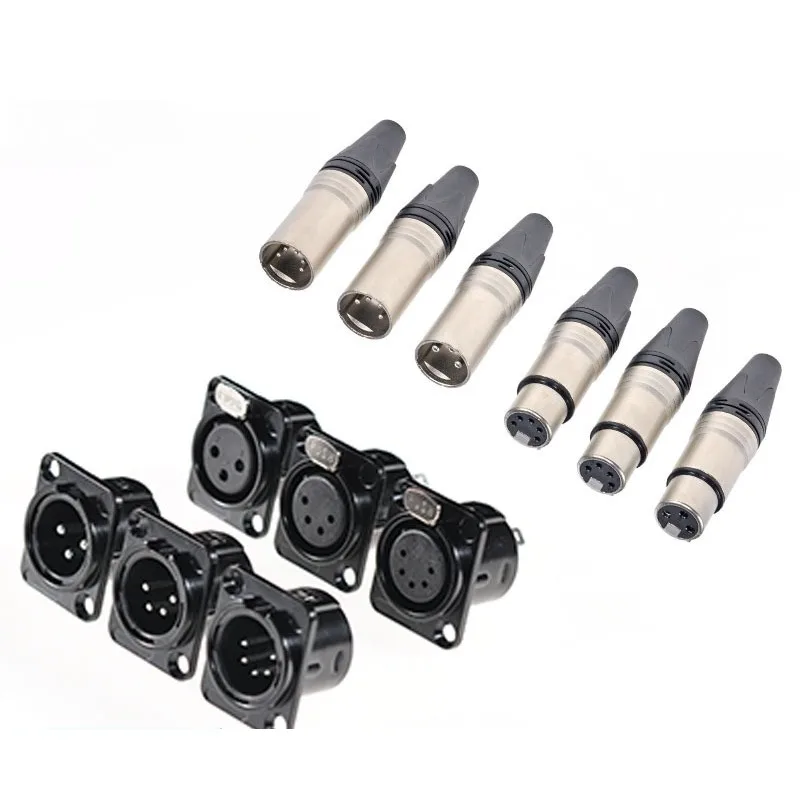 Audio Seat Power Plug Stage Light Display Microphone Microphone Balanc