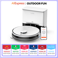 ILIFE A30 PRO 5000Pa Suction, Robot Vacuum and Mop Combo, Self emptying, 60 day capacity,  App/remote , 180 minute running time