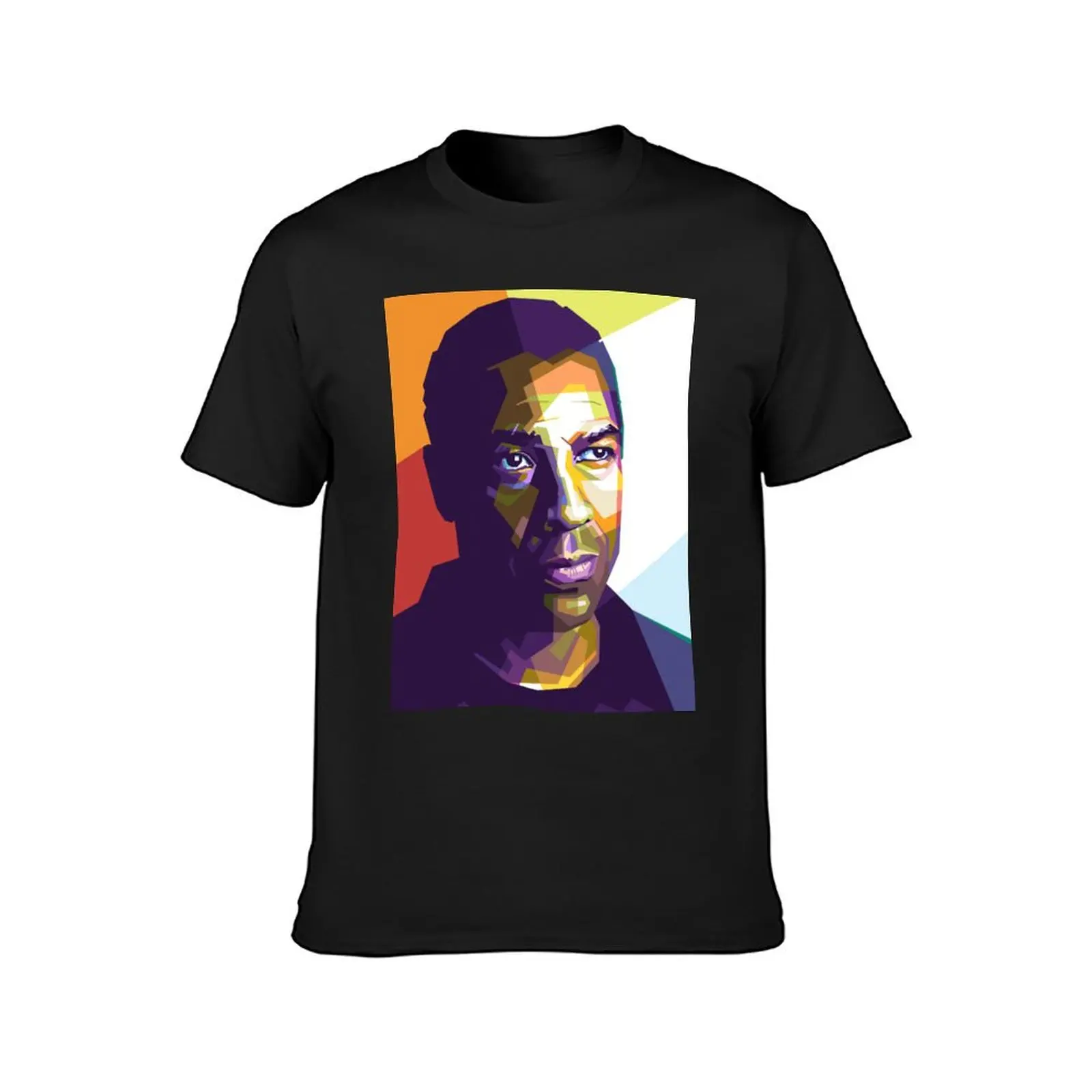 Denzel Washington T-Shirt tees customs design your own T-shirt men