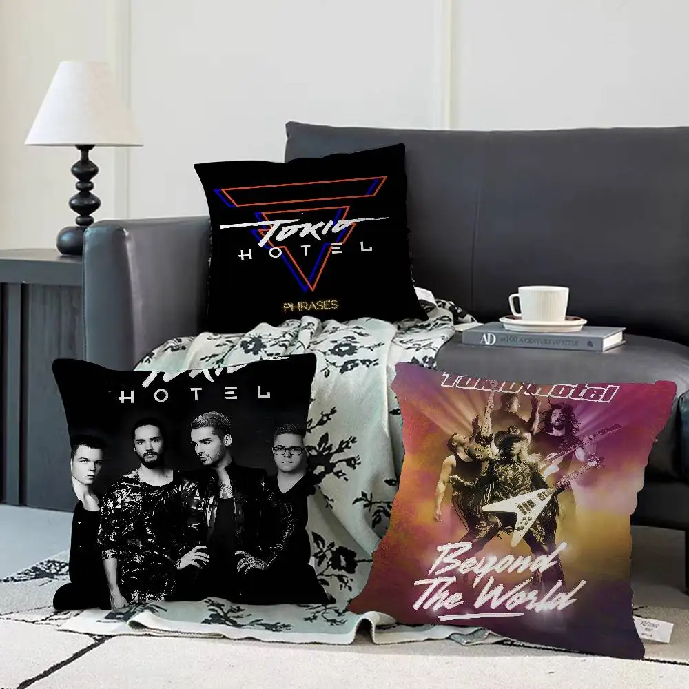 

Tokio Hotel 45*45cm Cushion Cover Pillow Cover Decor Pillowcase Home Pillowcase For Couch Pillow