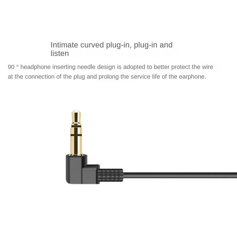 

Excellent-3.5Mm Spring Earphones Single Side Headphones Earbuds Wired Headset For Mobile Phone MP3 Computer