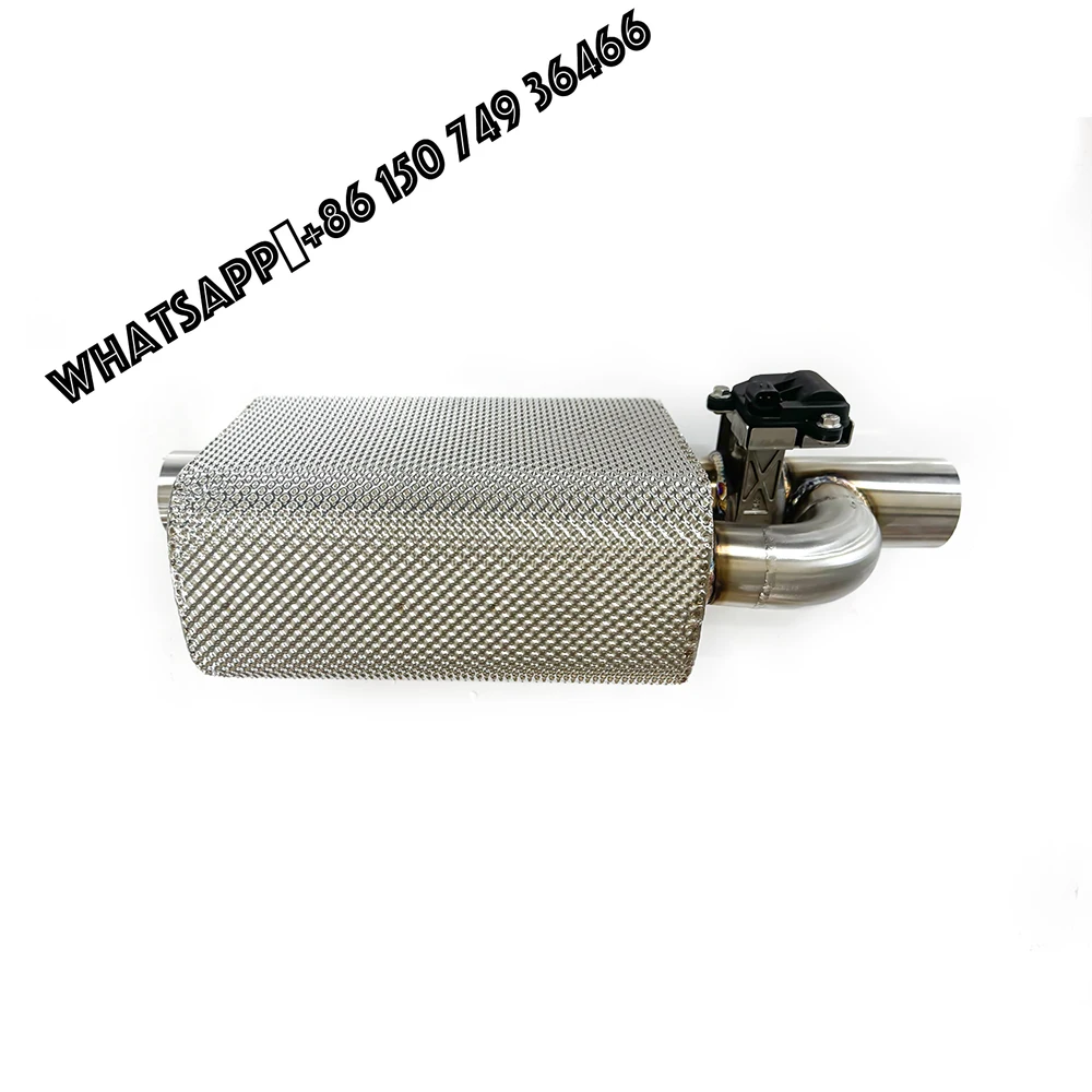 

Mass Production Universal Muffler With or Without Thermal Insulation Stainless Steel Control Unit for Exhaust Pipe System