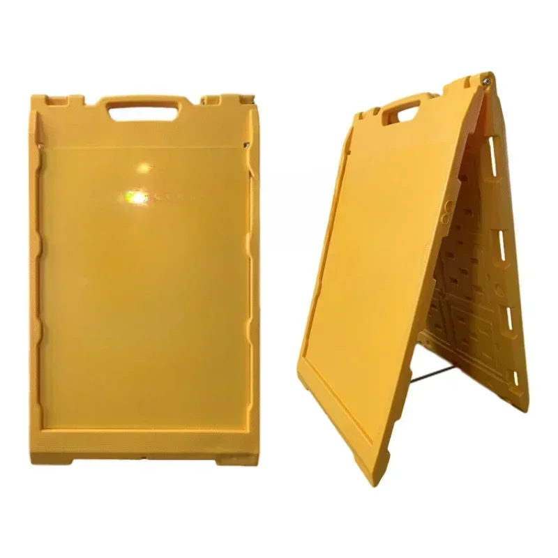 Double-sided outdoor plastic a-frame sidewalk sidewalk signage billboard